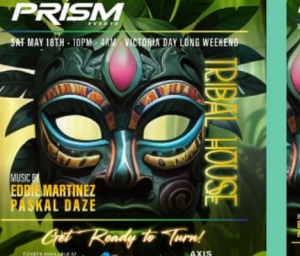 cover event Prism Presents  Tribal House